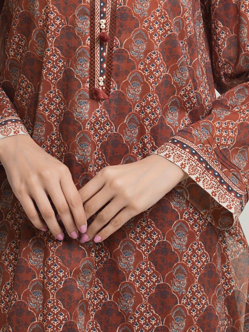 Printed Lawn Suit thumbnail