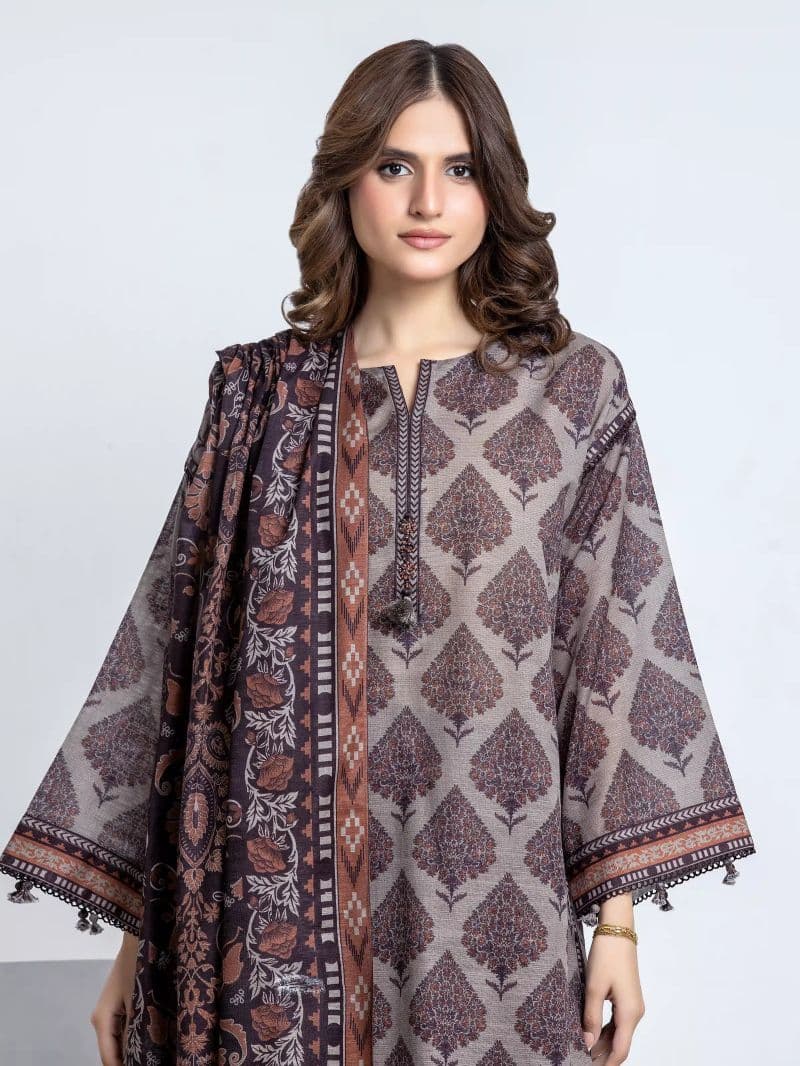 Printed Khaddar Suit thumbnail