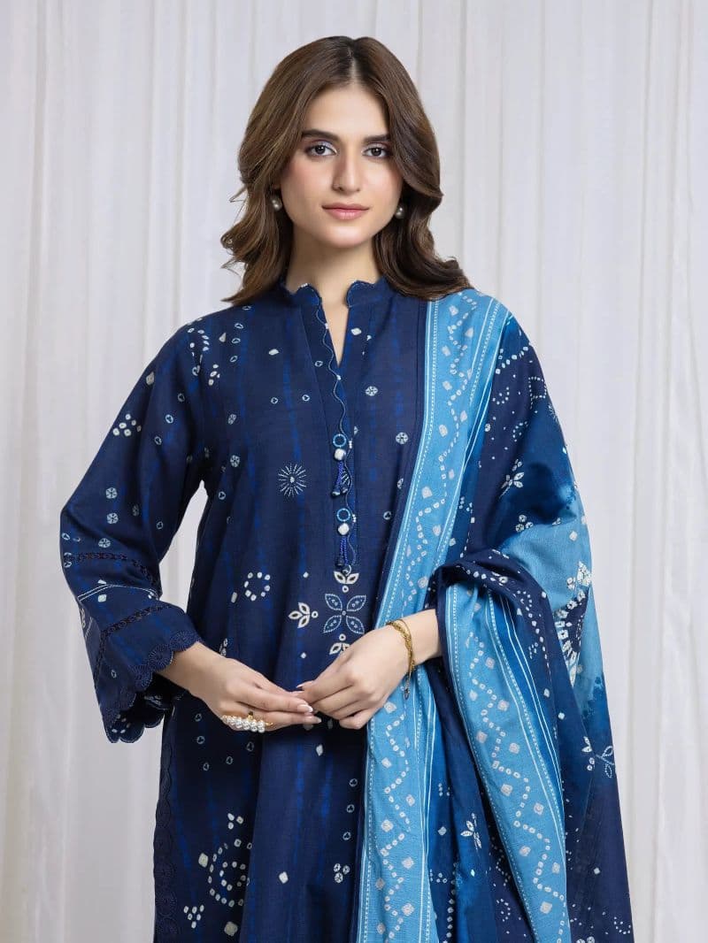 Printed Khaddar Suit thumbnail