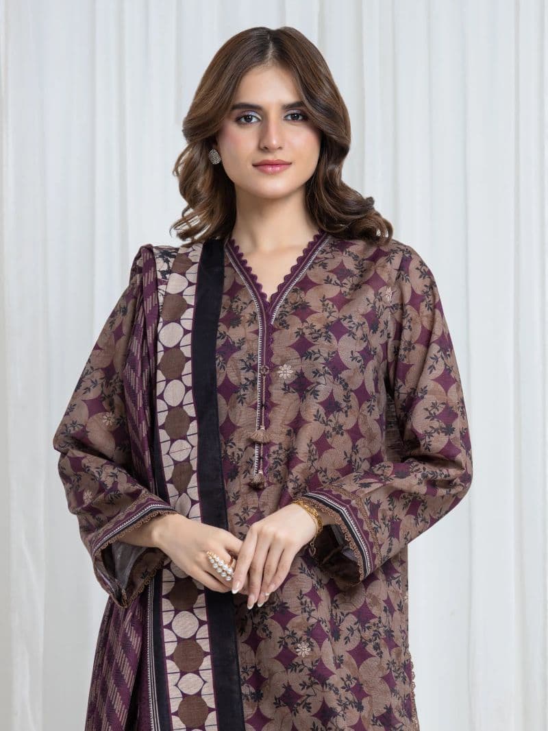 Printed Khaddar Suit thumbnail