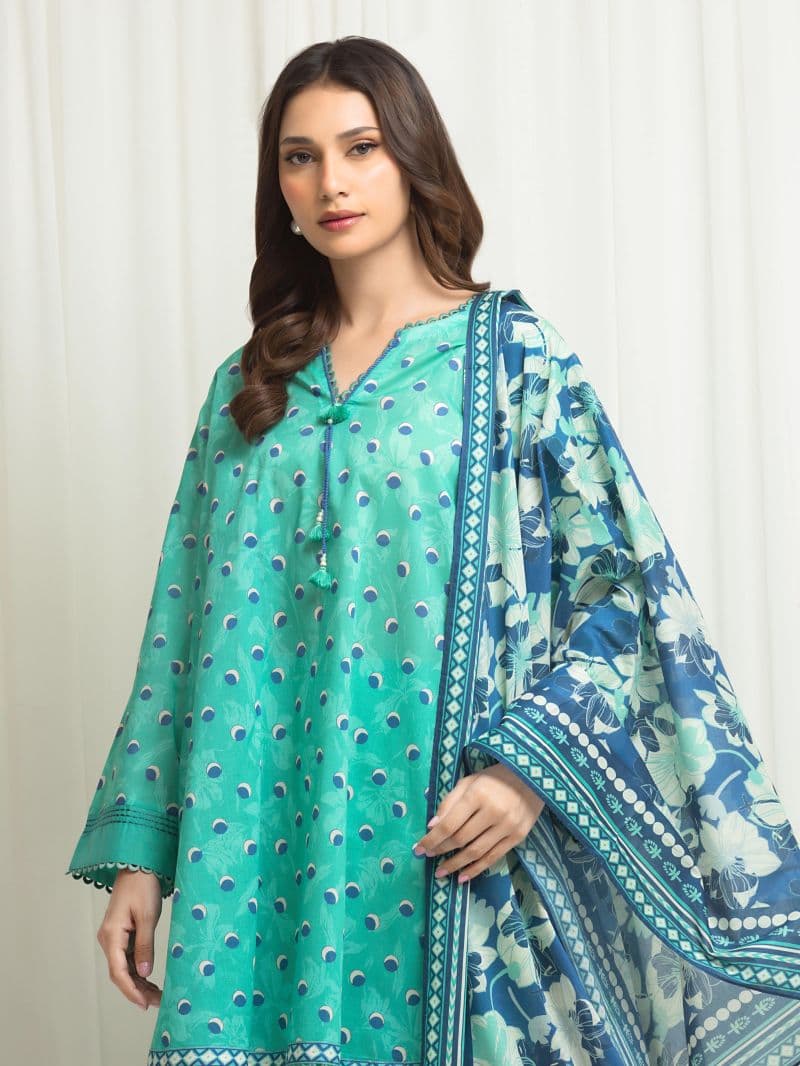 Printed Lawn Suit thumbnail