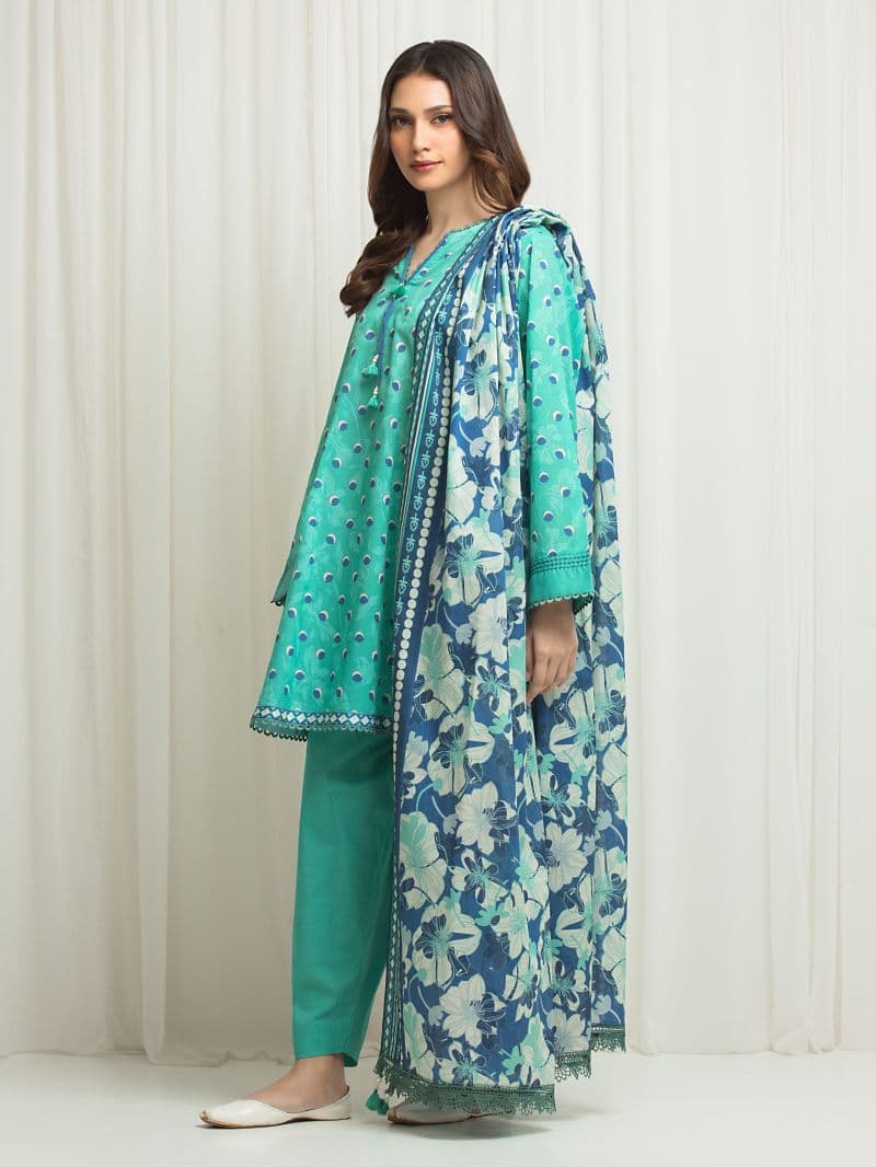 Printed Lawn Suit thumbnail