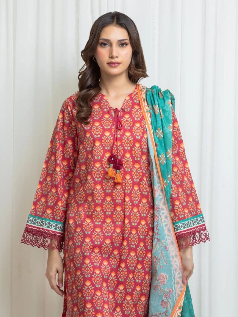 Printed Lawn Suit thumbnail