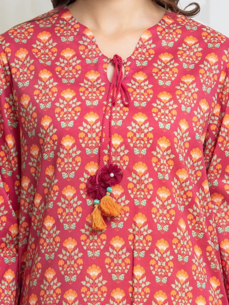 Printed Lawn Suit thumbnail