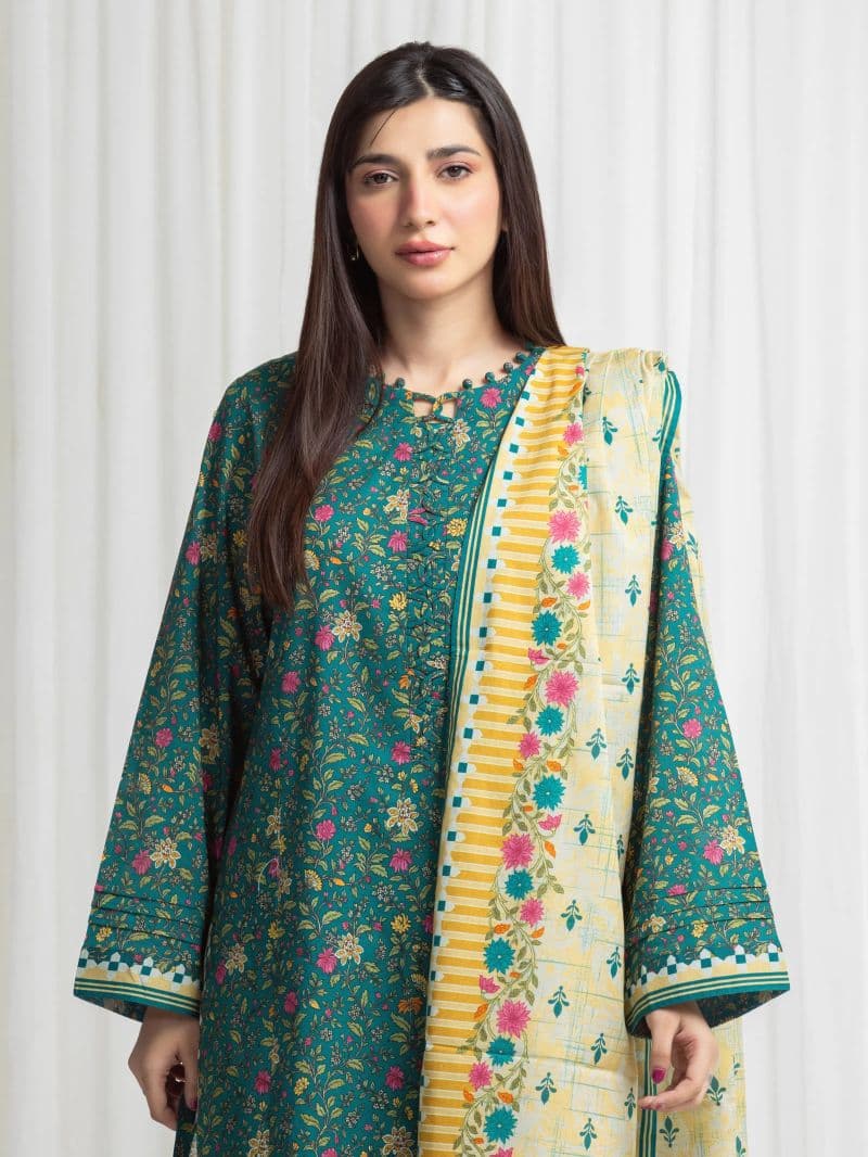 Printed Lawn Suit thumbnail