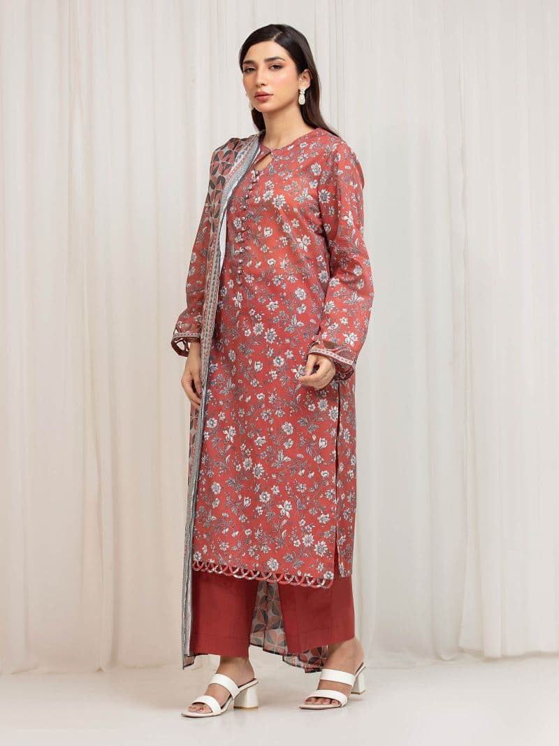 Printed Lawn Suit thumbnail