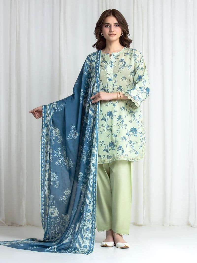 Printed Lawn Suit thumbnail