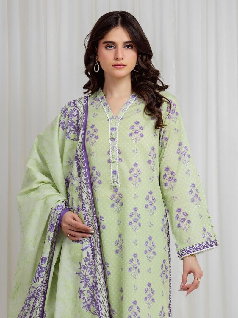 Printed Lawn Suit thumbnail