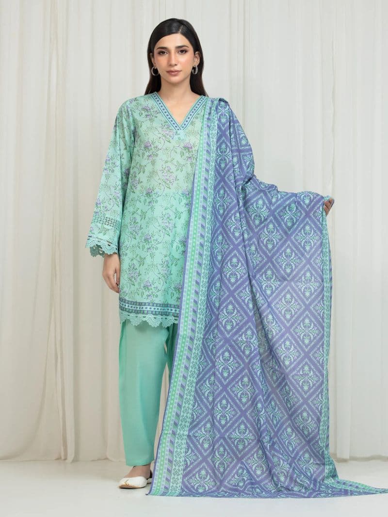 Printed Lawn Suit thumbnail