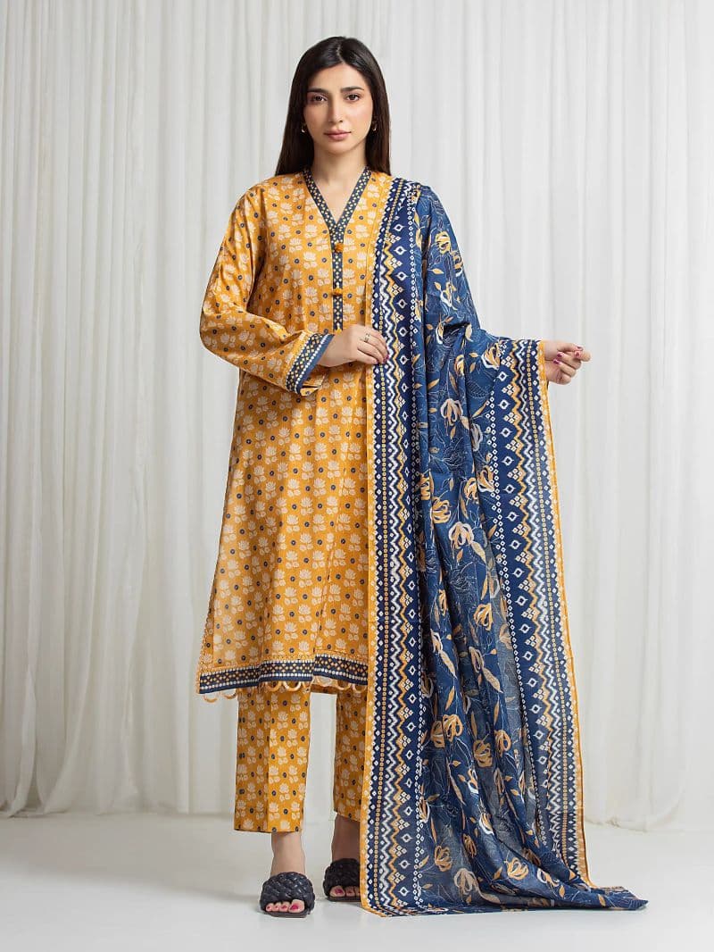 Printed Lawn Suit thumbnail