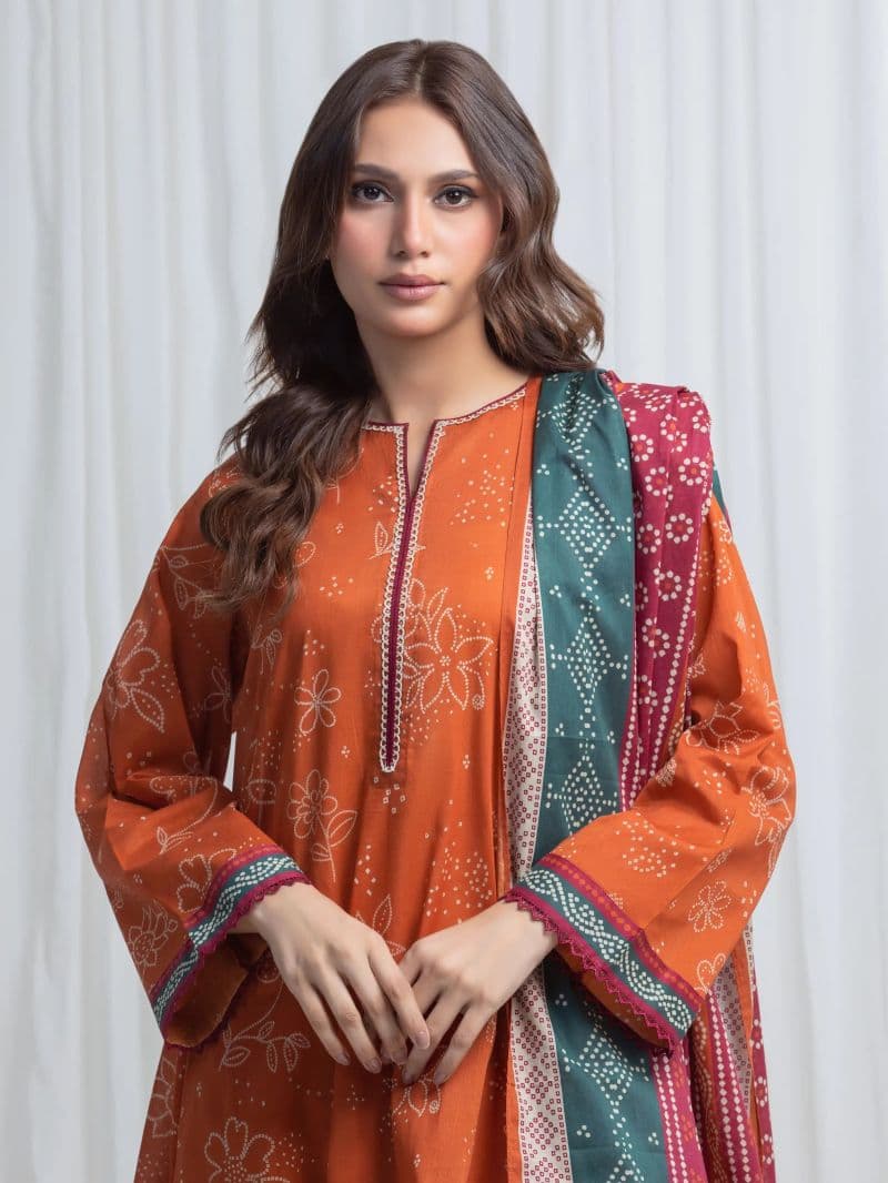 Printed Lawn Suit thumbnail