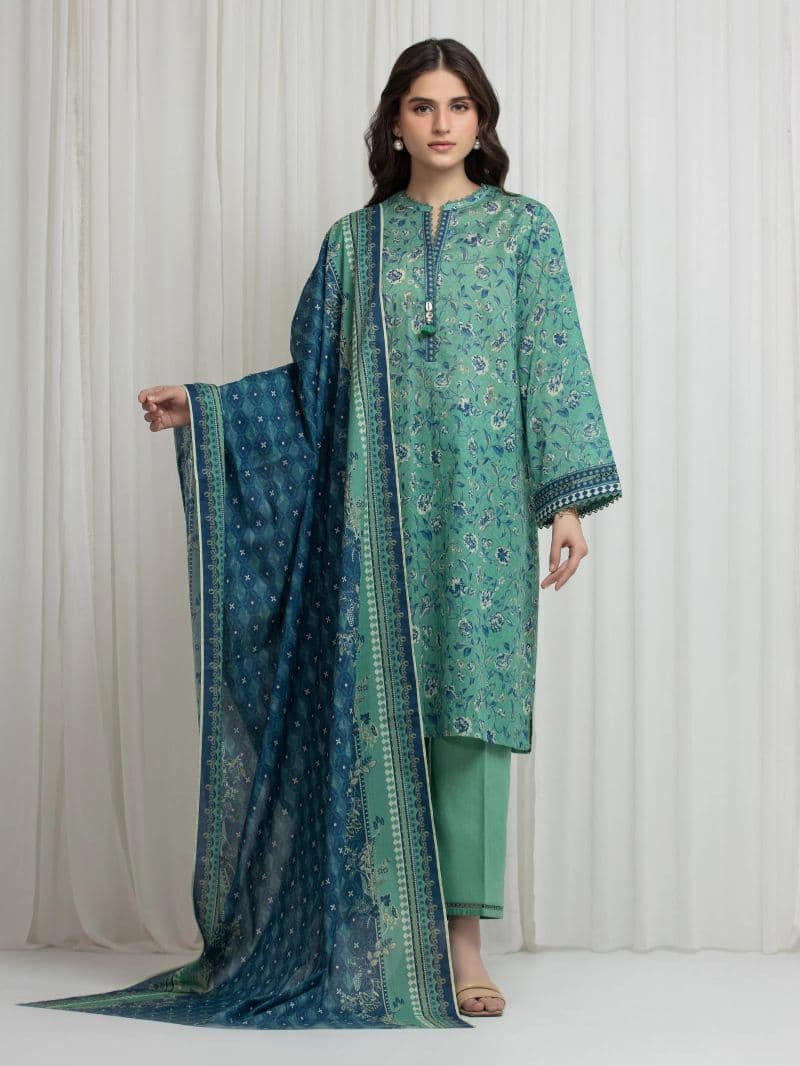 Printed Lawn Suit thumbnail