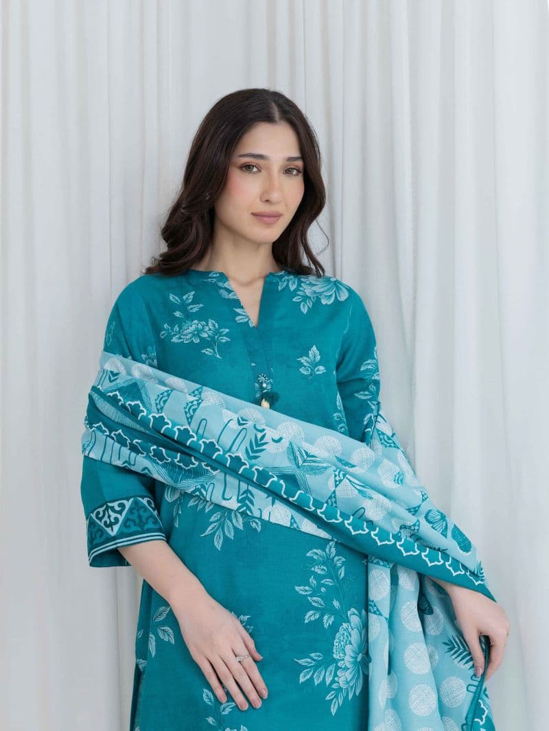 Printed Khaddar Suit thumbnail