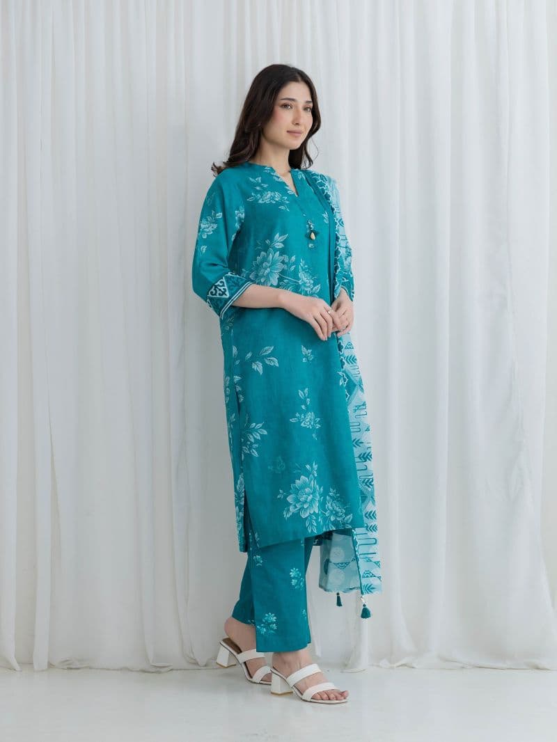 Printed Khaddar Suit thumbnail