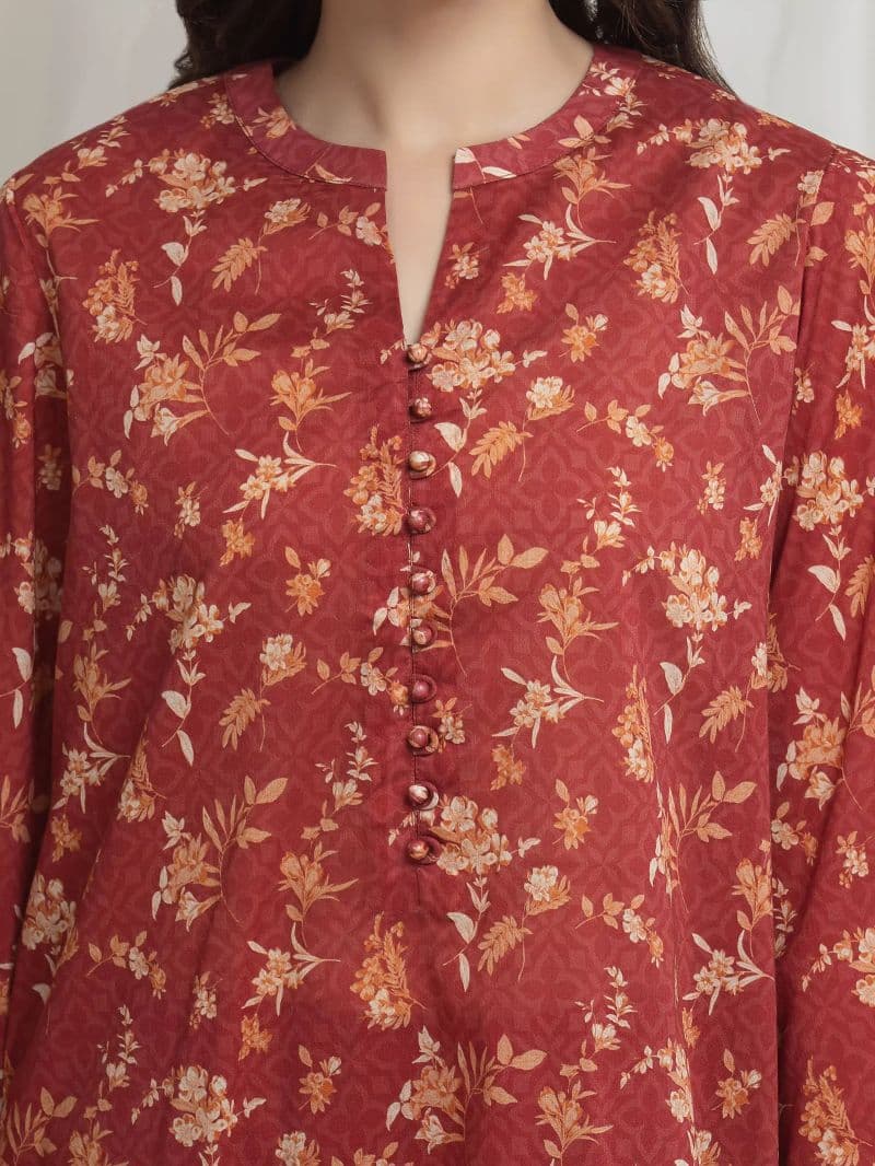 Printed Lawn Suit thumbnail