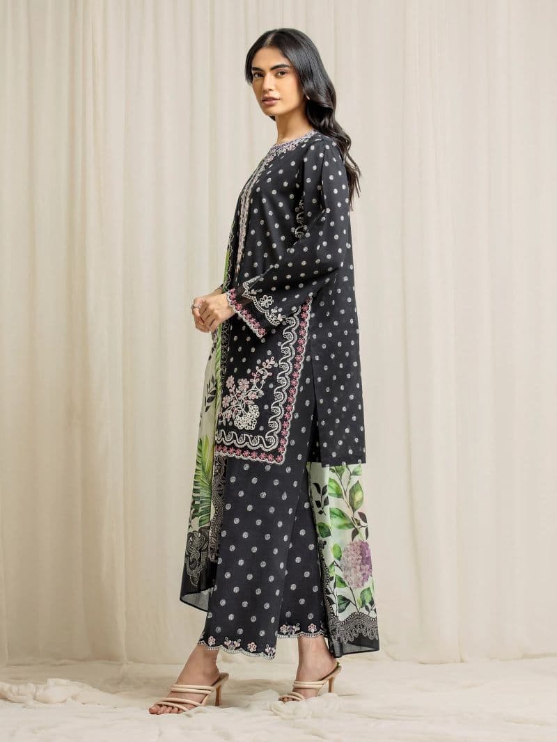 Embroidered Lawn Suit - EWU6V1-33002-3P thumbnail