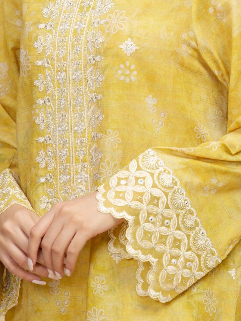 Embroidered Lawn Suit - EWU5V1-31880-3P thumbnail