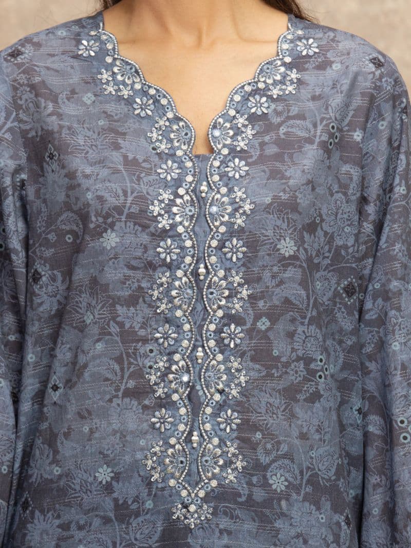 Embroidered Lawn Suit - EWU5V1-31878-3P thumbnail