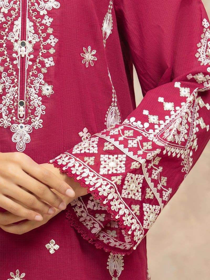 Embroidered Lawn Suit - EWU5V1-31706-3P thumbnail