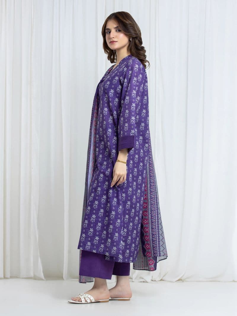 Printed Khaddar Suit - EWU6A3-37100-3P thumbnail