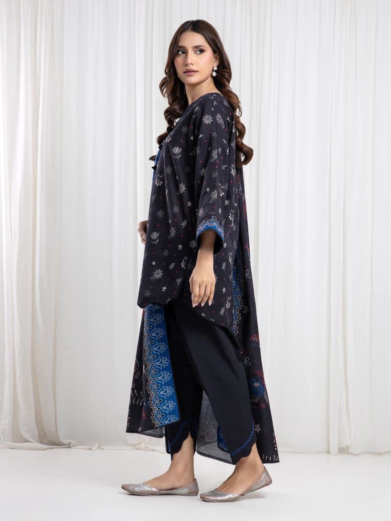 Printed Khaddar Suit - EWU6A3-37076-3P thumbnail