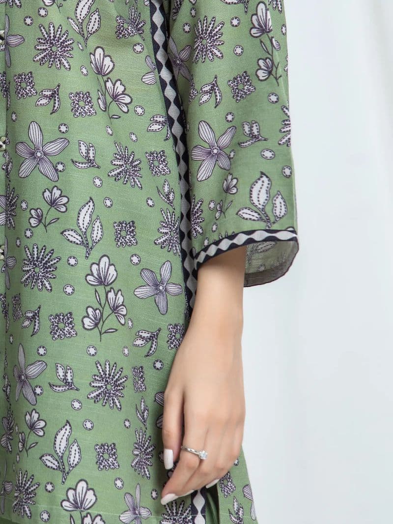 Printed Khaddar Suit - EWU6A3-37038-3P thumbnail