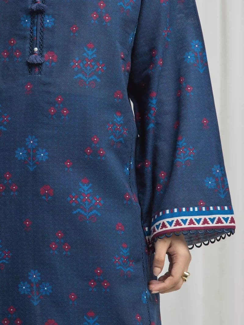Printed Khaddar Suit - EWU6A3-37037-3P thumbnail