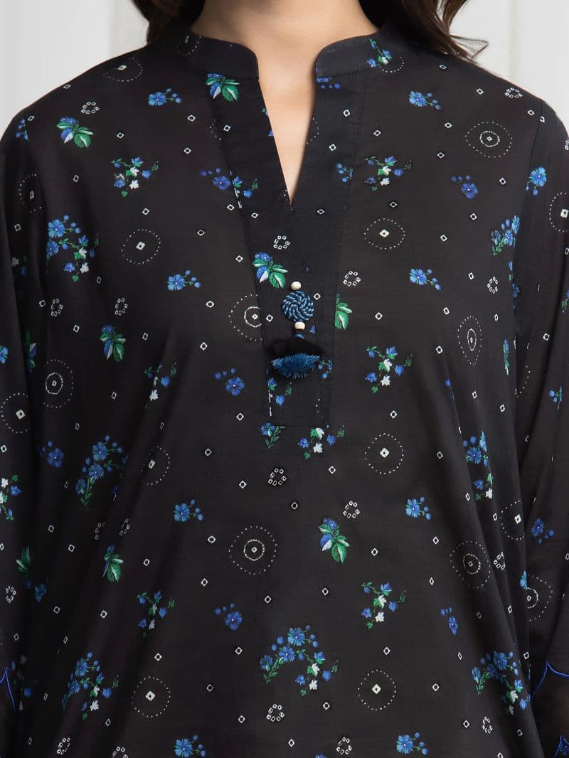 Printed Khaddar Suit - EWU6A3-37014-3P thumbnail