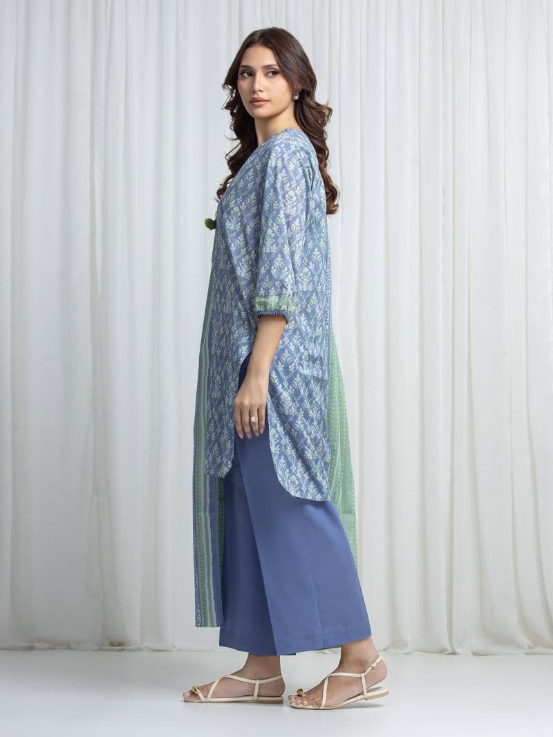 Printed Khaddar Suit - EWU6A3-37027-3P thumbnail