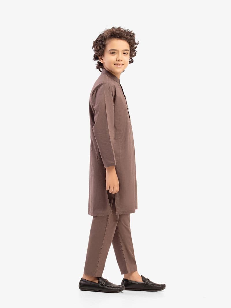 Embroidered Cotton Kurta Pajama - EBTKP5-028 thumbnail