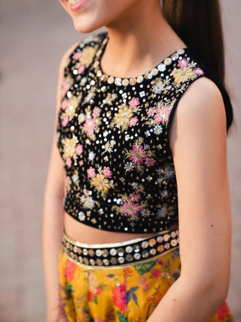 Embroidered Organza Lehenga Suit - EGTPLEP5-50054CL thumbnail