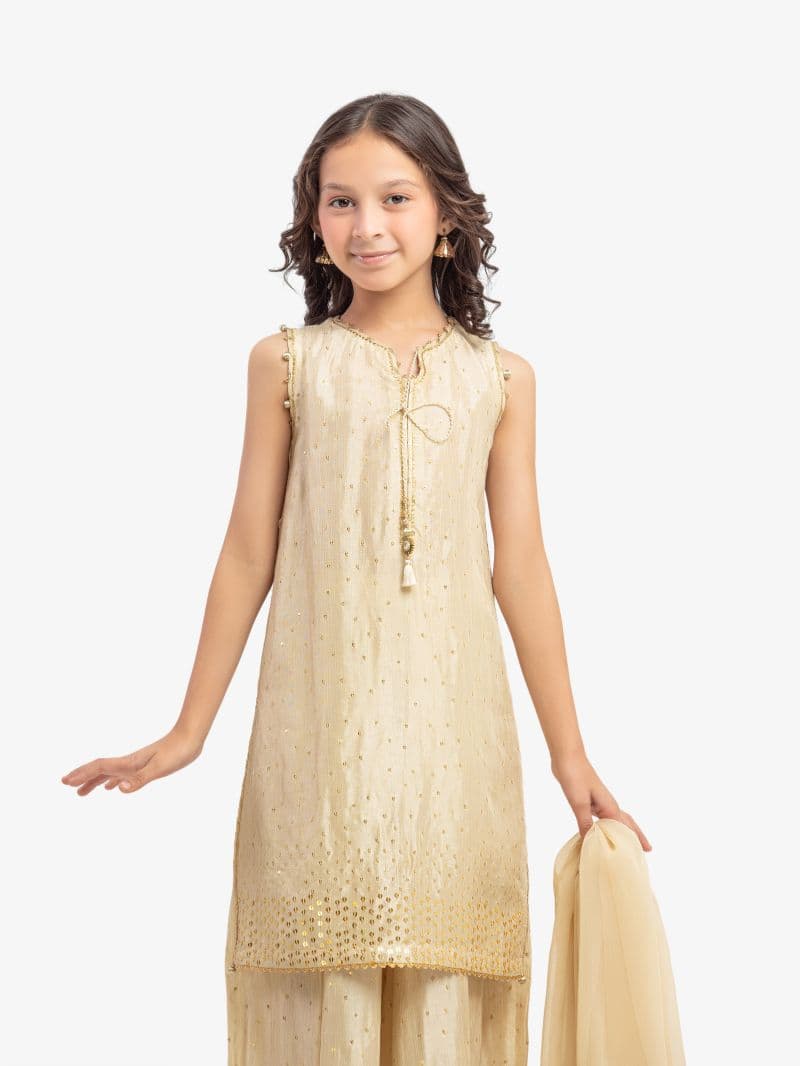 Block Print Cambric Suit - EGTPLE5-50043-3P thumbnail
