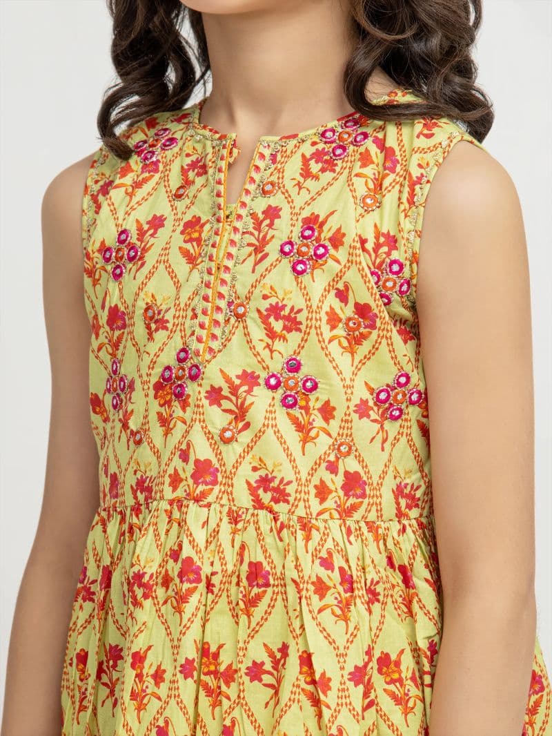 Embroidered Lawn Co-Ord Set - EGTKE5-71021ST thumbnail