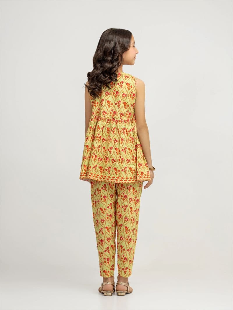 Embroidered Lawn Co-Ord Set - EGTKE5-71021ST thumbnail