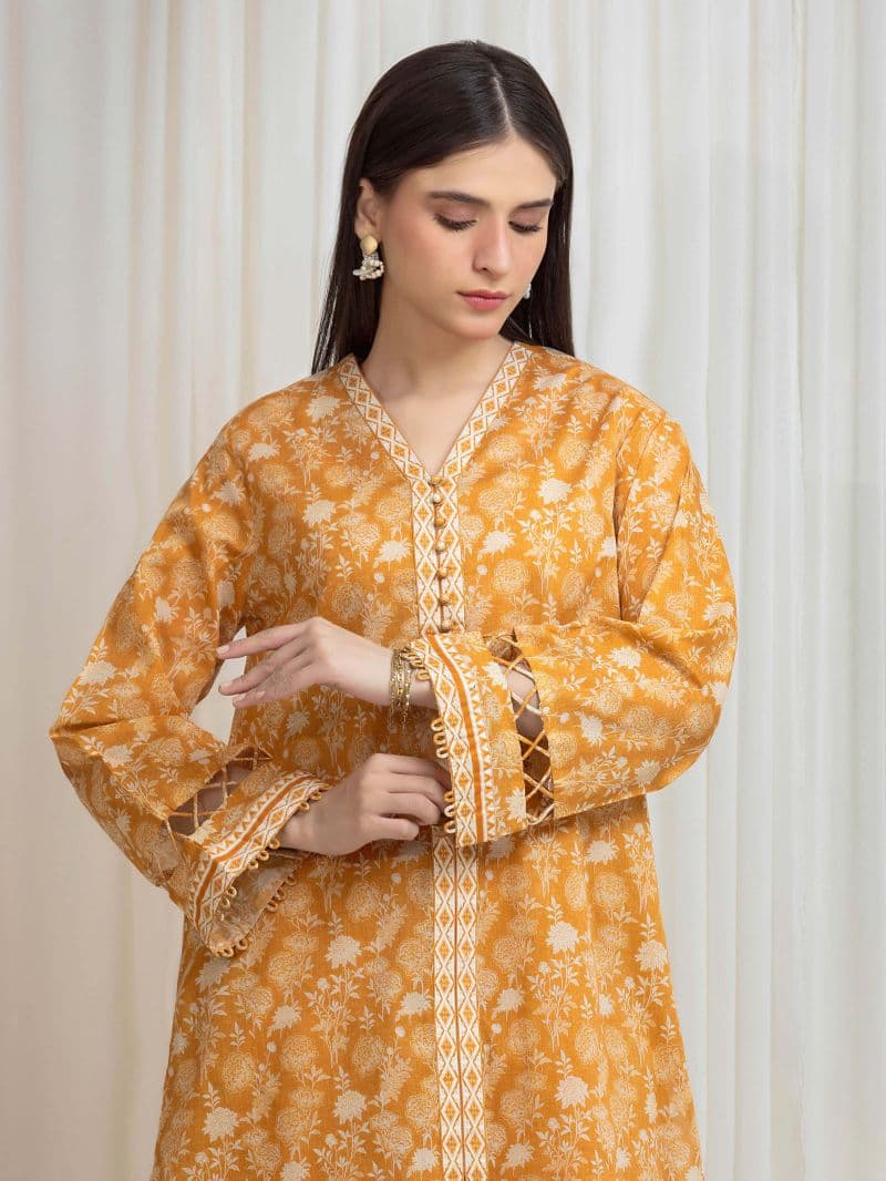 Printed Lawn Shirt Trouser - EWU6A1-36810ST thumbnail