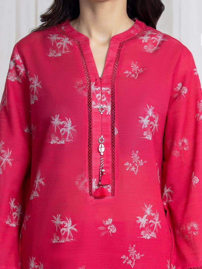 Printed Khaddar Suit - EWU6A3-37186-3P thumbnail