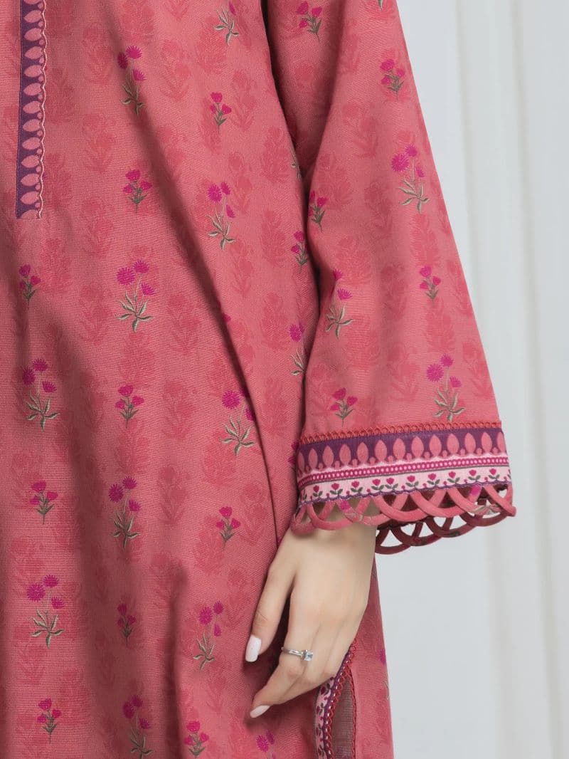 Printed Khaddar Suit - EWU6A3-37078-3P thumbnail