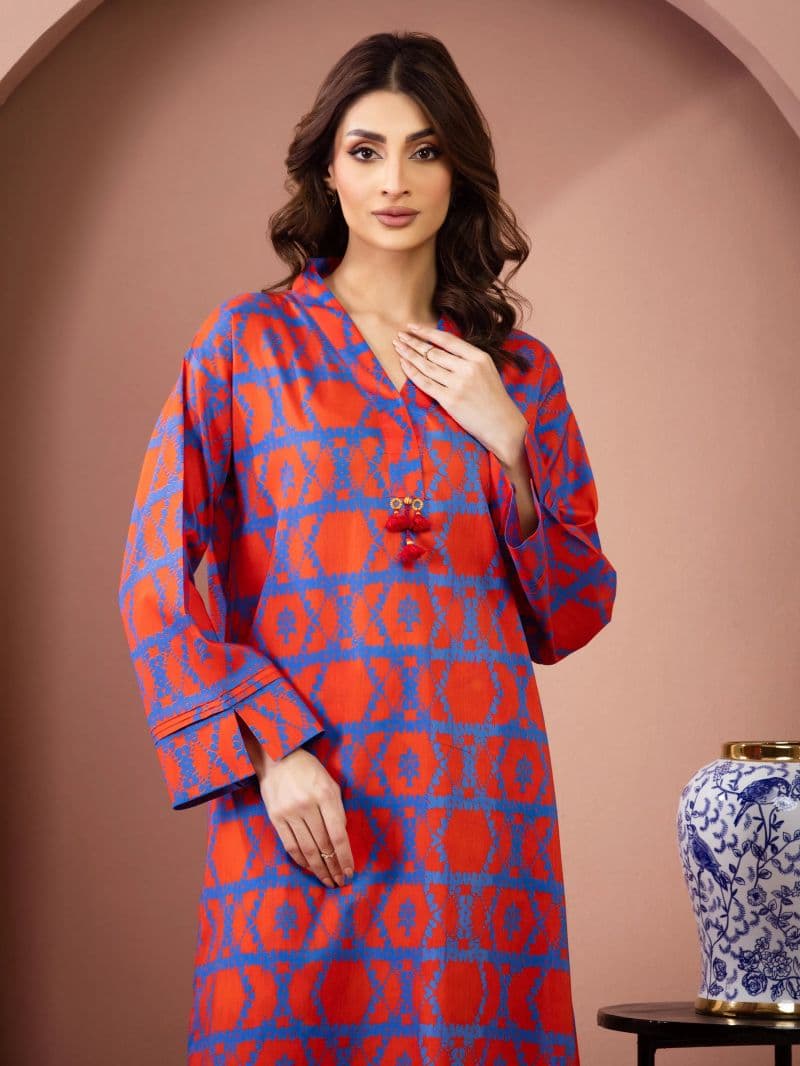 Printed Lawn Shirt Trouser - EWU6A1-36807ST thumbnail