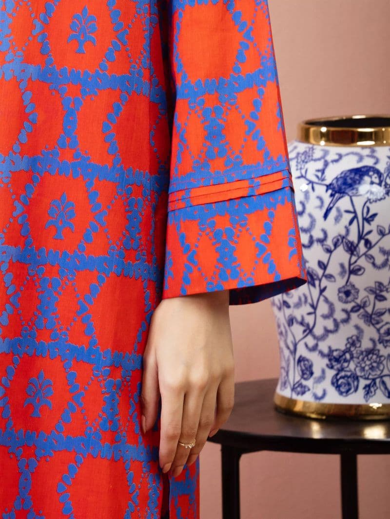 Printed Lawn Shirt Trouser - EWU6A1-36807ST thumbnail
