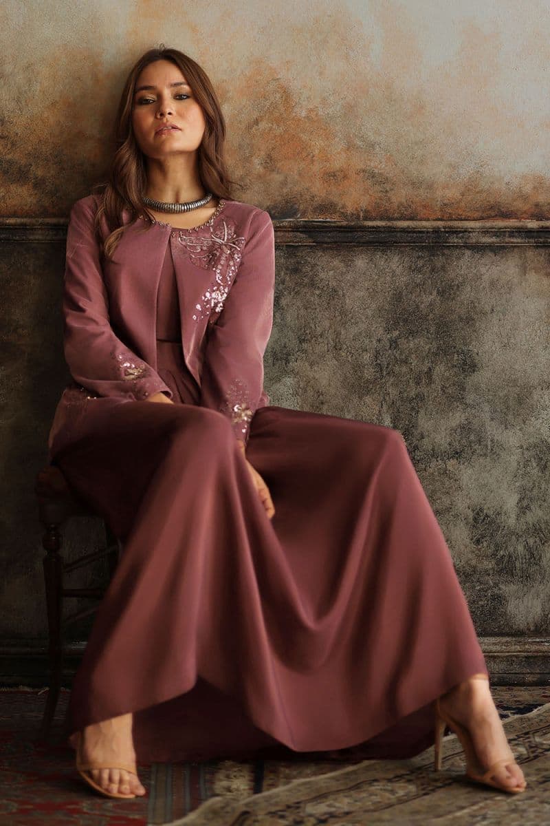 Velvet Embroidered Waistcoat thumbnail