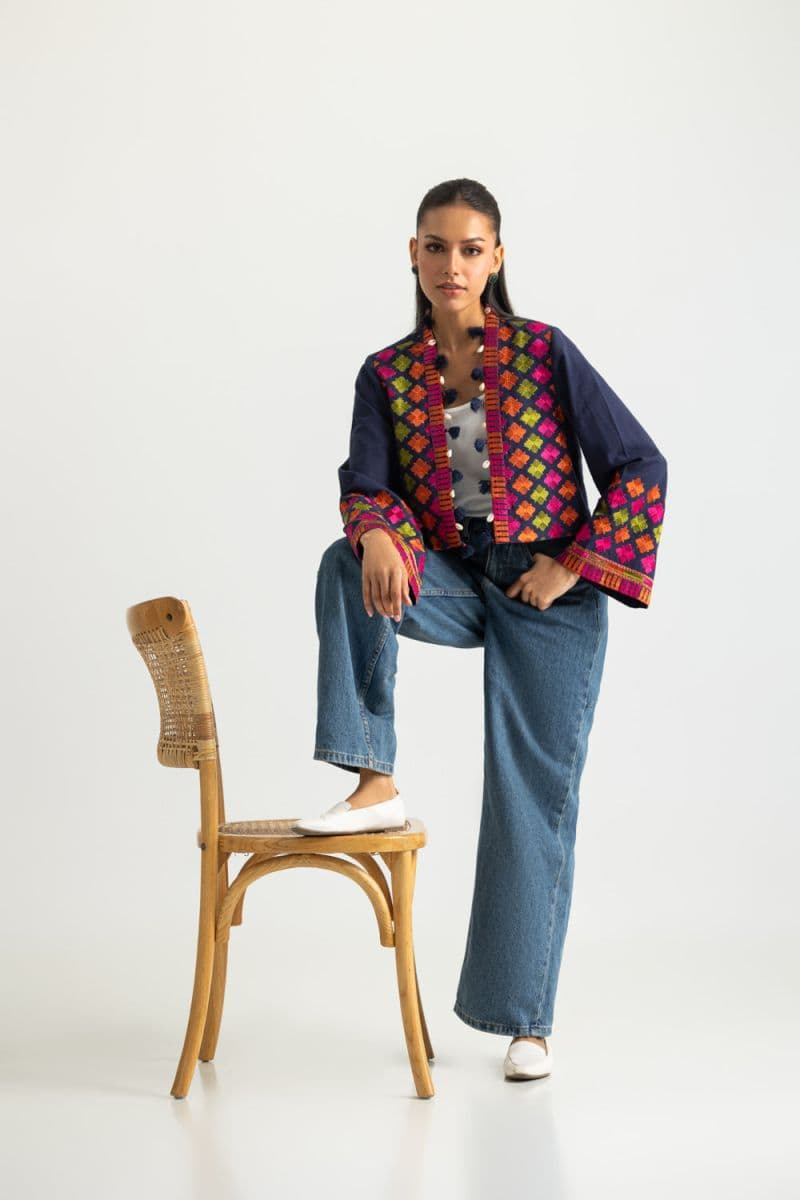 Cotton Embroidered Jacket thumbnail
