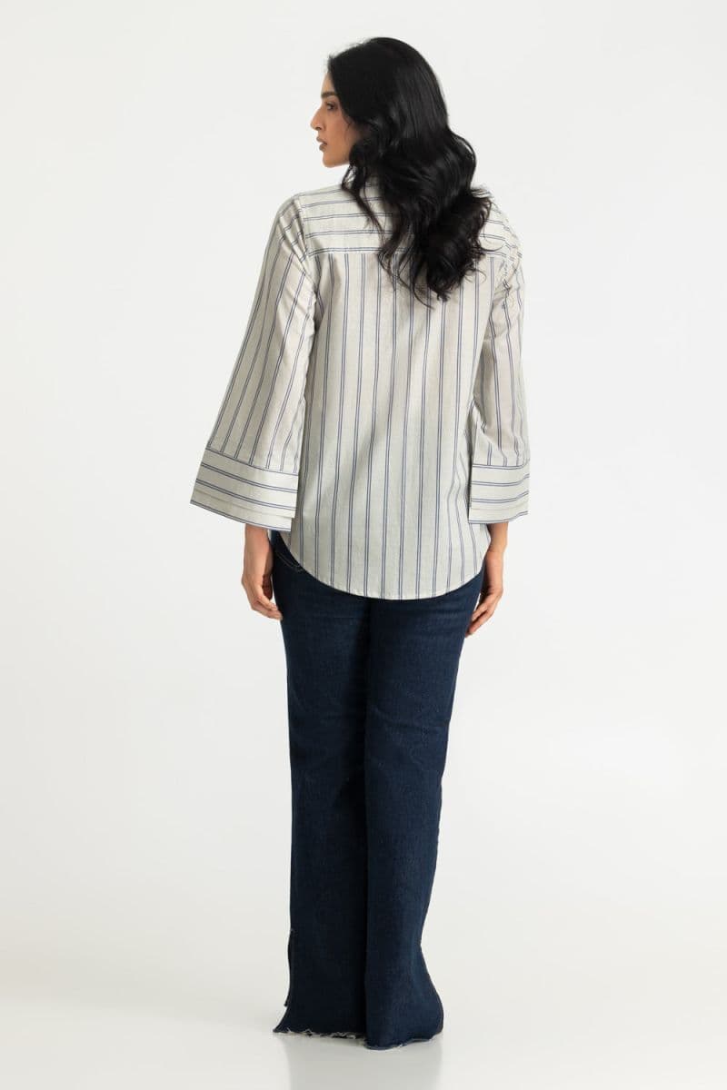 Cambric Printed Embellished Shirt thumbnail