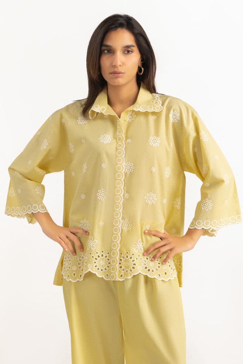 Dobby Embroidered Co-Ord Set thumbnail