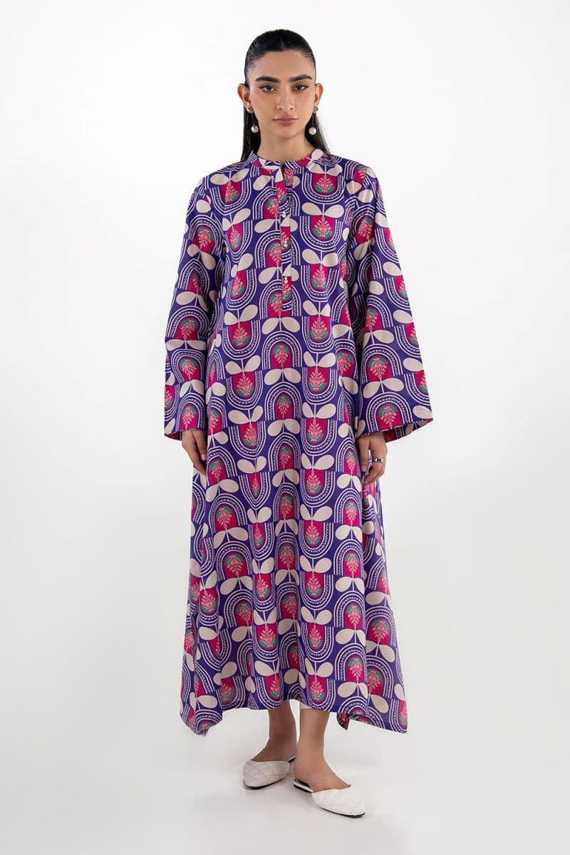 Cotton Bana Dora Printed Long Shirt thumbnail
