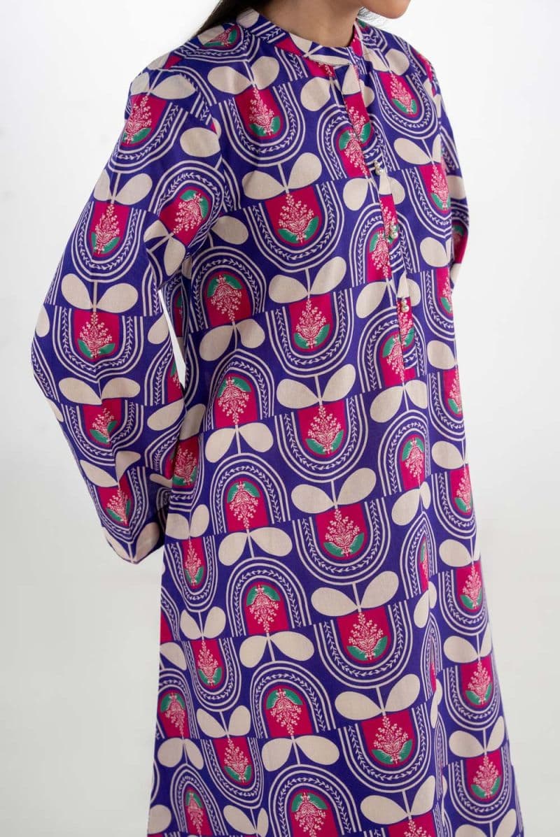 Cotton Bana Dora Printed Long Shirt thumbnail