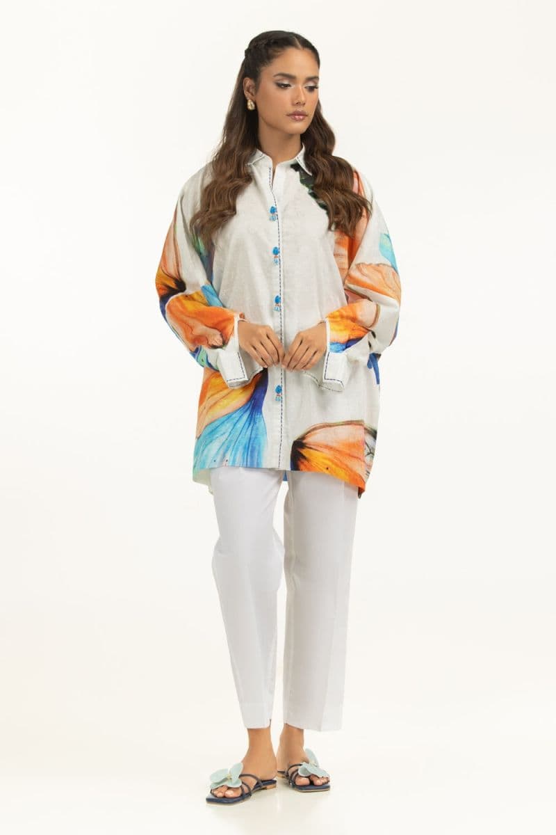 Viscose Jacquard Printed Shirt thumbnail