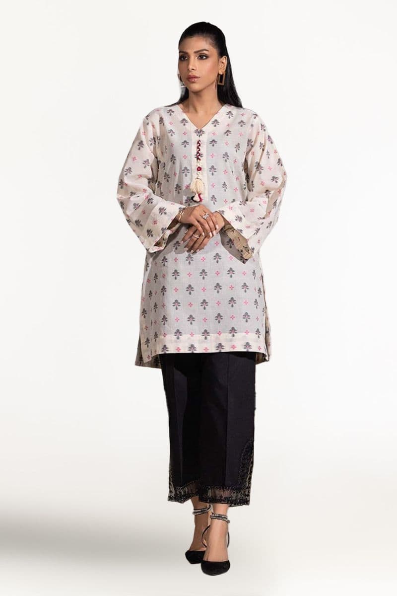 Jacquard Embellished Tunic thumbnail