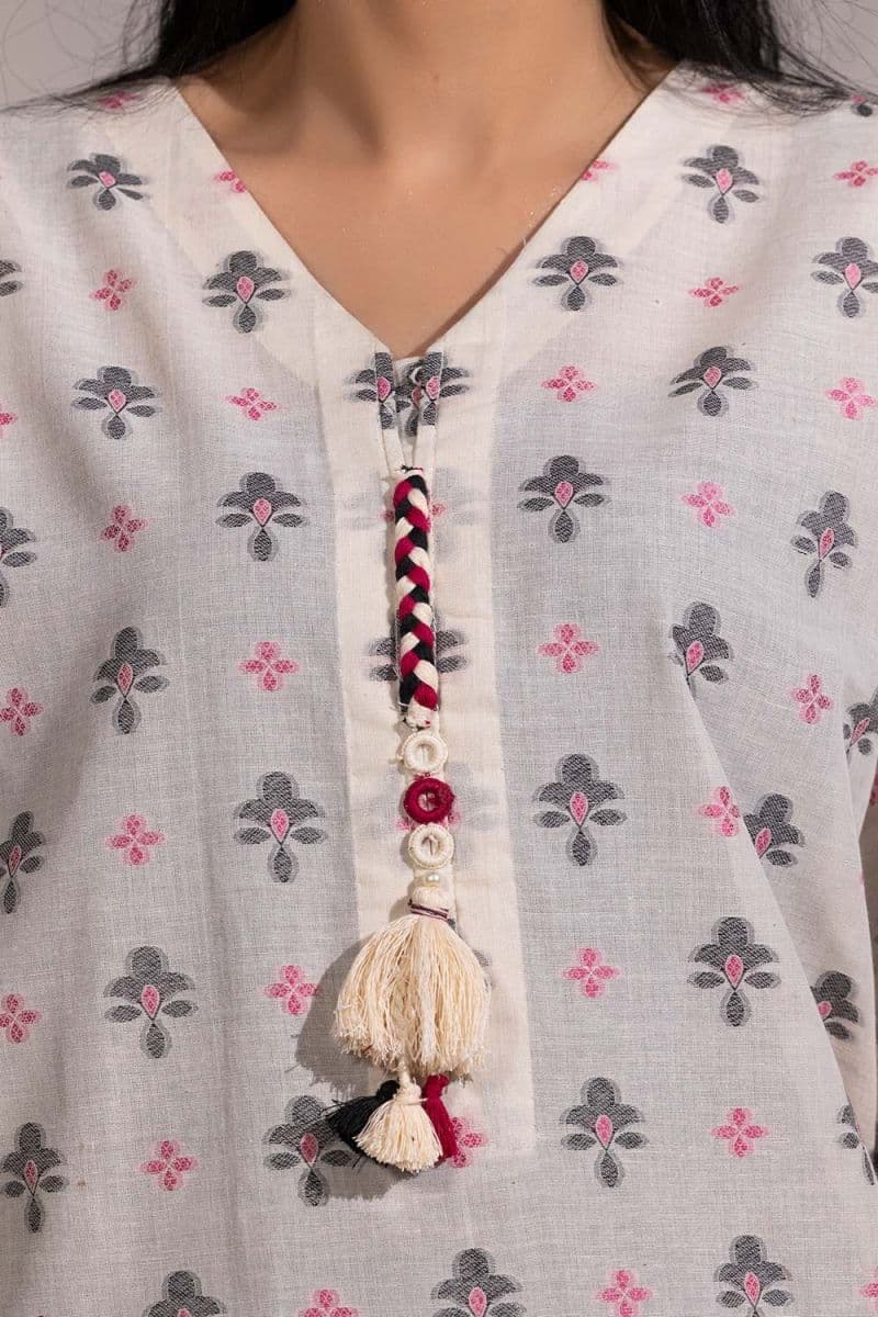 Jacquard Embellished Tunic thumbnail