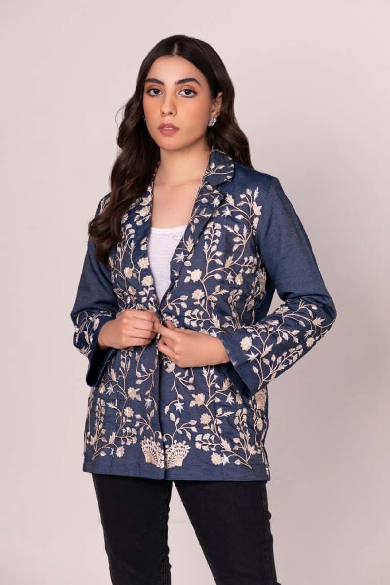 Studio Collection Embroidered Jacket