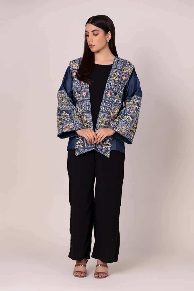 Studio Collection Embroidered Jacket - alternate view